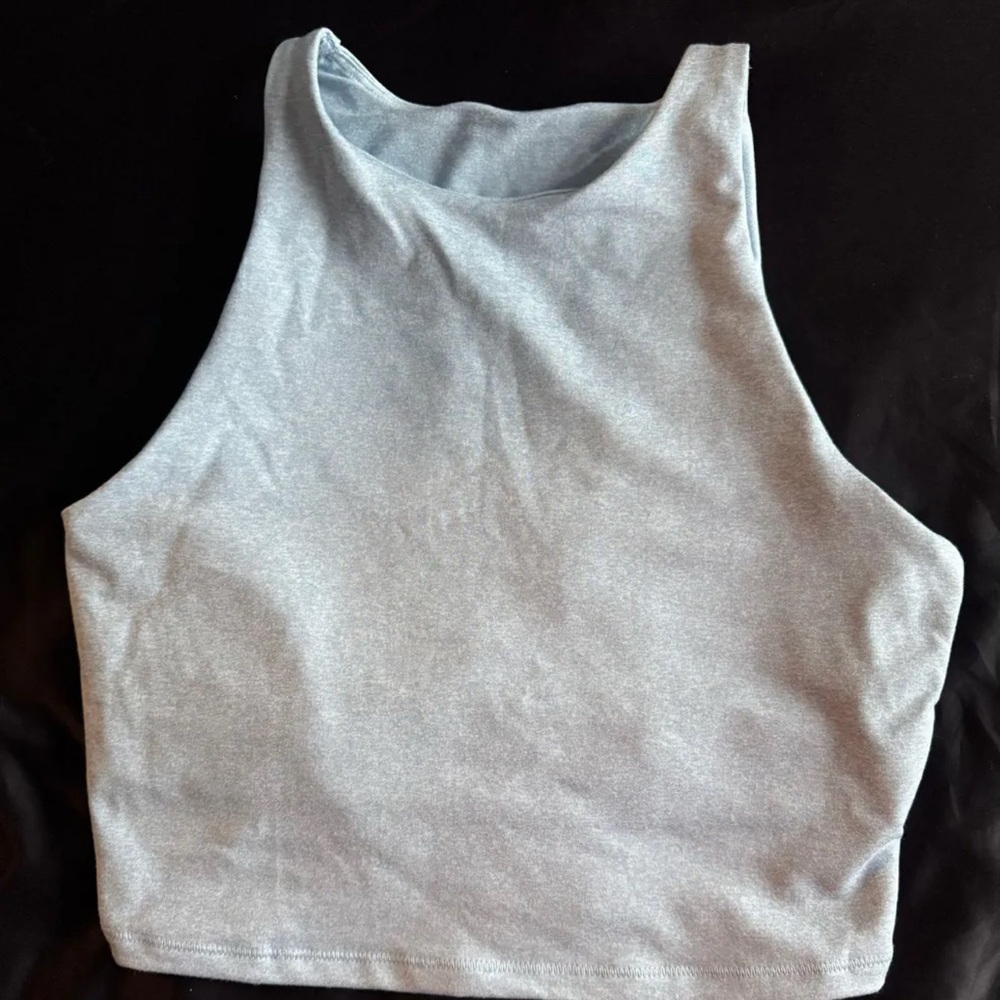 Light Blue Workout Top